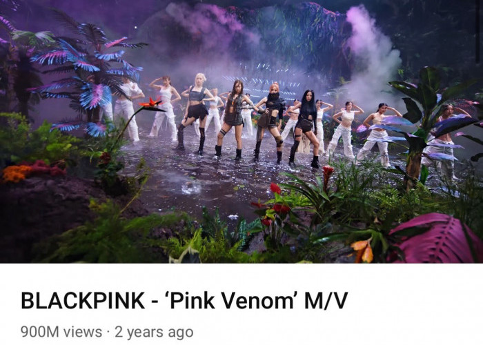 Cetak Sejarah! BLACKPINK Pink Venom Tembus 900 Juta Views dan Jadi Video Musik Ke-9 yang Melegenda