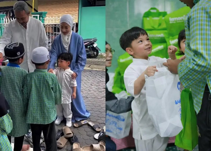 Ajarkan Kepedulian Sejak Dini, Nikita Willy Rayakan Ulang Tahun Ke-4 Issa Bersama Teman-Teman TPA