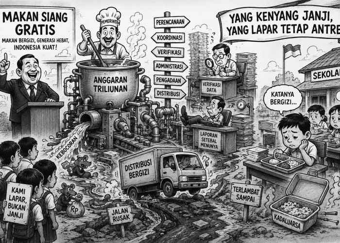 Yang Bergizi Makanannya atau Proyeknya?