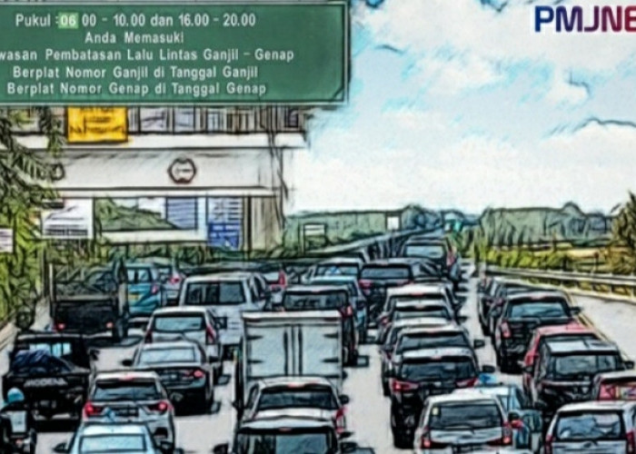 Mulai Berlaku, Akses Keluar Masuk 28 Gerbang Tol Jakarta Diberlakukan Ganjil Genap