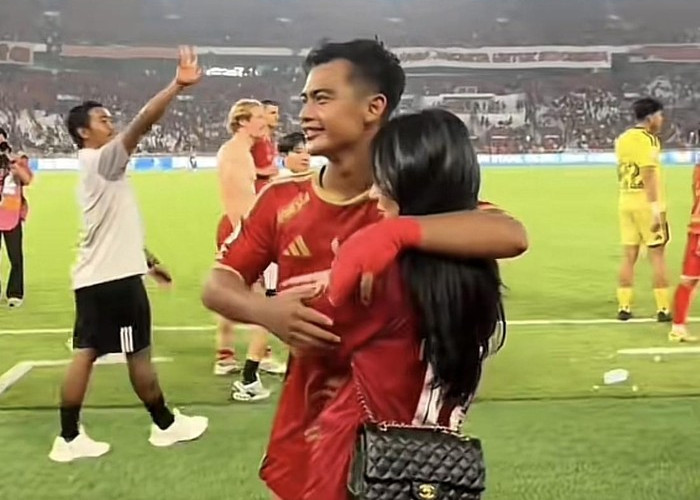Gaya Sporty Elegan Inka Andestha Dukung Pratama Arhan di SUGBK Usai Persija Menang