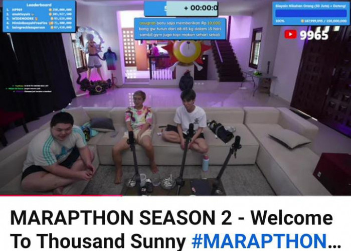 Reza Arap Marapthon: Fenomena Live Streaming 24 Jam Bikin Heboh