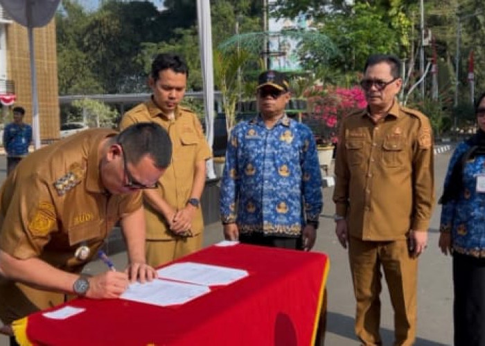 Lantik 533 ASN, Wali Kota Serang Targetkan Pelayanan Publik Lebih Optimal dan PAD Meningkat