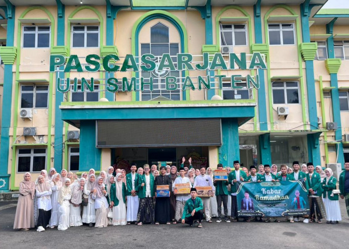 Tingkatkan Kepedulian Sosial, UKM UPTQ UIN SMH Banten Gelar Kabar Ramadan