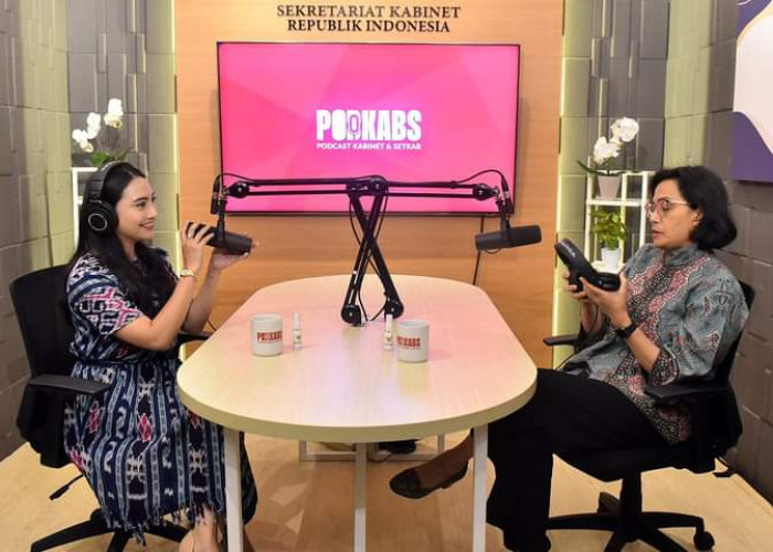 Ngobrol Asyik di PodKab, Sri Mulyani Bicara Tentang Keluarga Besarnya dan Cara Mendidik Anak 