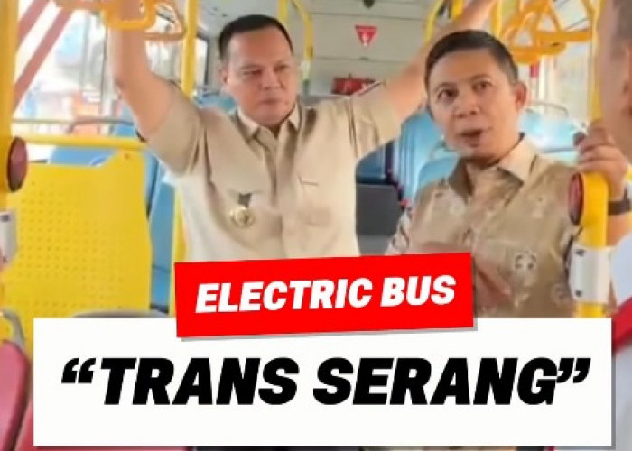 Kota Serang Siapkan Transportasi Umum Ramah Lingkungan dengan Bus Listrik