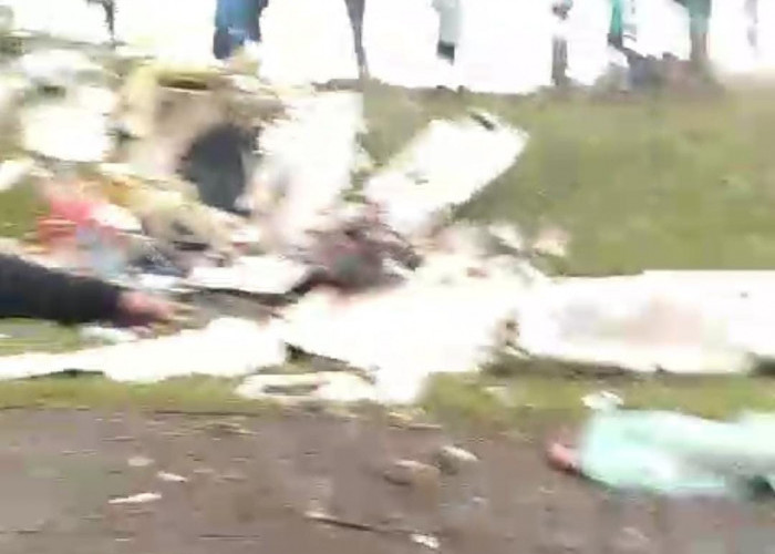 Insiden Pesawat Jatuh di Lapangan Sunburst BSD City, 3 Orang Meninggal 