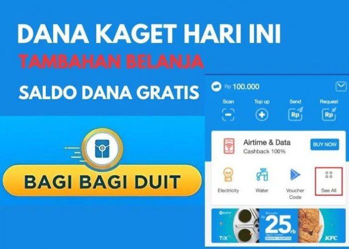 Link Dana Kaget Hari Ini Jumat 6 Oktober 2023, Buruan Klaim Sebelum Kehabisan