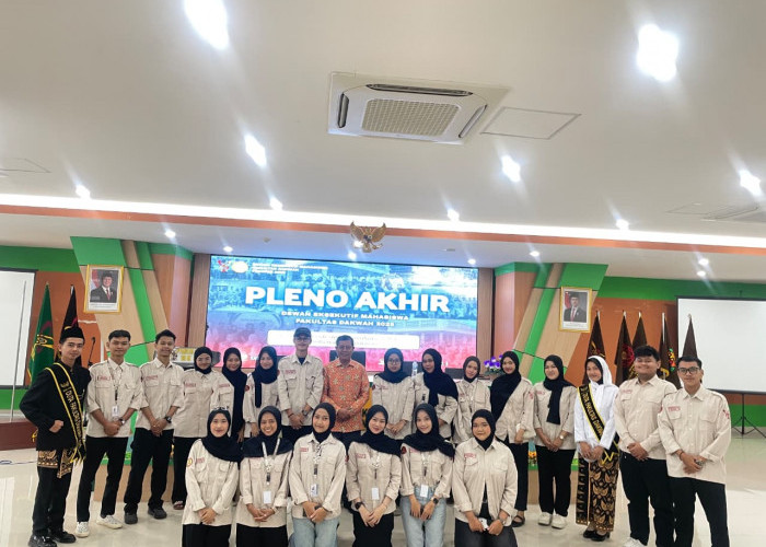 Pleno Akhir DEMA Fakultas Dakwah 2025 Fokus Evaluasi dan Pembenahan Organisasi