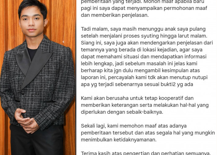 Betrand Peto Dilaporkan, Ruben Onsu Minta Publik Tak Terburu-buru Menyimpulkan
