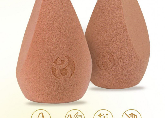 B ERL Lovely Dazzling Beauty Blend, Inovasi Beauty Blender Nyaman untuk Hasil Makeup Lebih Maksim