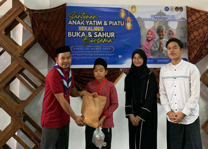 PRAJATAMA Berbagi Kebaikan Bersama Anak Yatim dan Piatu di Bulan Suci Ramadan