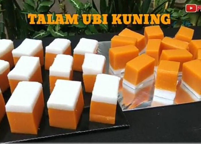 Nyari Ide Isi Snack Box Hari Santri Nasional 2024? Ini Resep Membuat Kue Talam Ubi Kuning