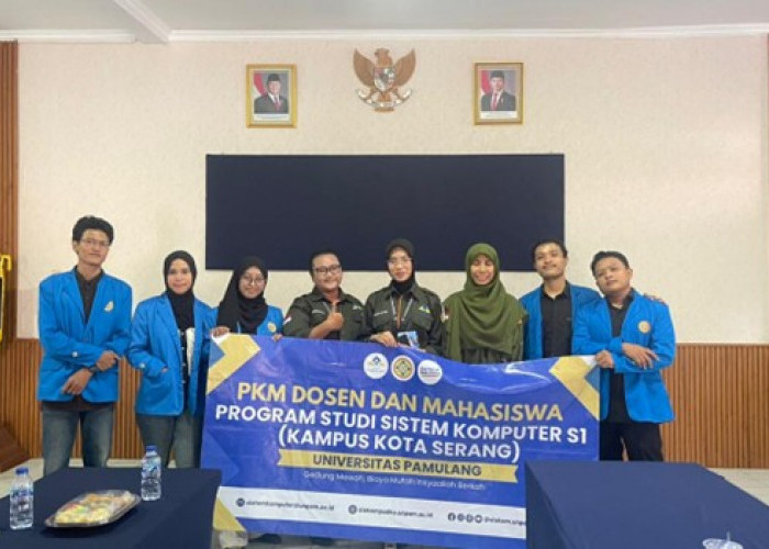 Mahasiswa Sistem Komputer Unpam Serang Gelar PKM, Kenalkan Absensi Digital Berbasis IoT di Polresta Serang Kot