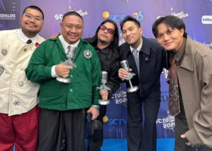 Rizky Febian dan Adrian Khalif Borong Dua Trofi SCTV Music Awards 2026, 'Alamak' Sukses Besar