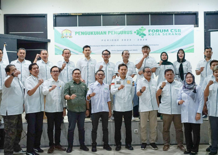 Kejar Percepatan Pembangunan, Forum CSR Kota Serang Resmi Dikukuhkan