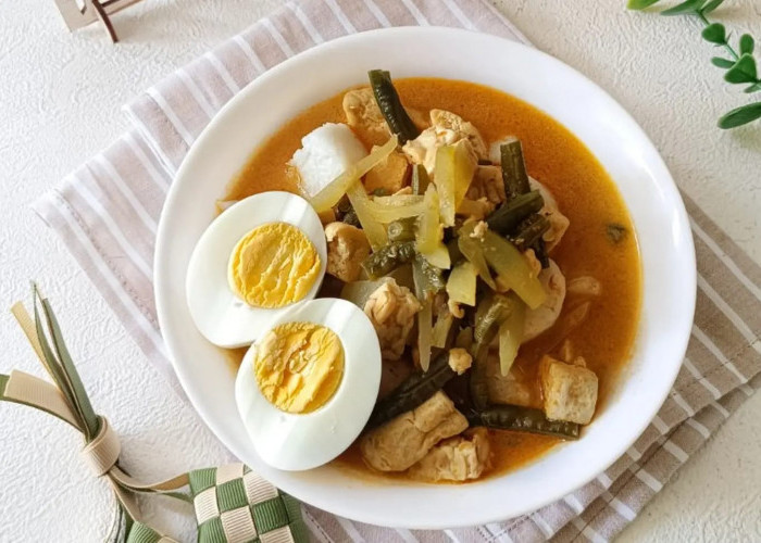 Gak Komplit Lebaran Tanpa Sayur Ketupat, Intip Resepnya Yuk