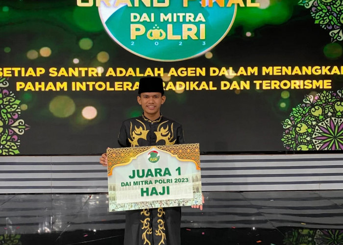 Naik Haji Gratis, Ahmad Rifai Sukses Jadi Juara Da’I Mitra Polri 2023
