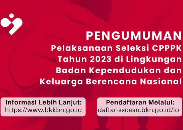 Seleksi PPPK 2023 BKKBN Sudah Dibuka, Lulusan SMA Bisa Daftar Juga Loh