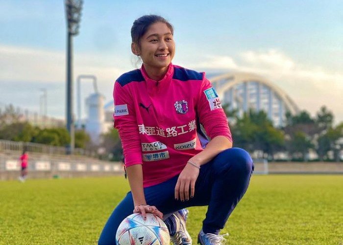 Potret Zahra Muzdalifah, Striker Cantik Timnas Indonesia Dipinang Cerezo Osaka