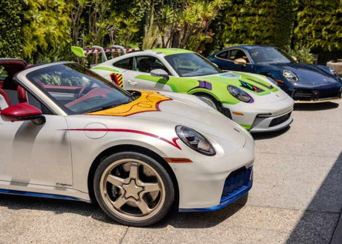 Porsche x Toy Story 5, Kolaborasi Unik yang Hadirkan Karakter Pixar ke Dunia Otomotif