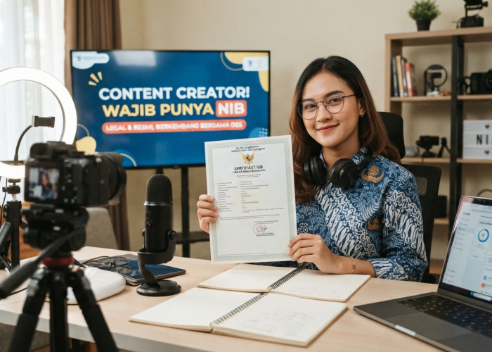 Kebijakan Baru, Konten Kreator Direncanakan Wajib Miliki NIB