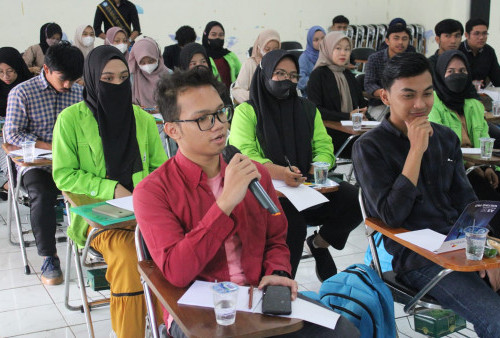 Kantor Bahasa Banten Gelar Pelatihan Menulis Artikel bagi Mahasiswa di Lebak