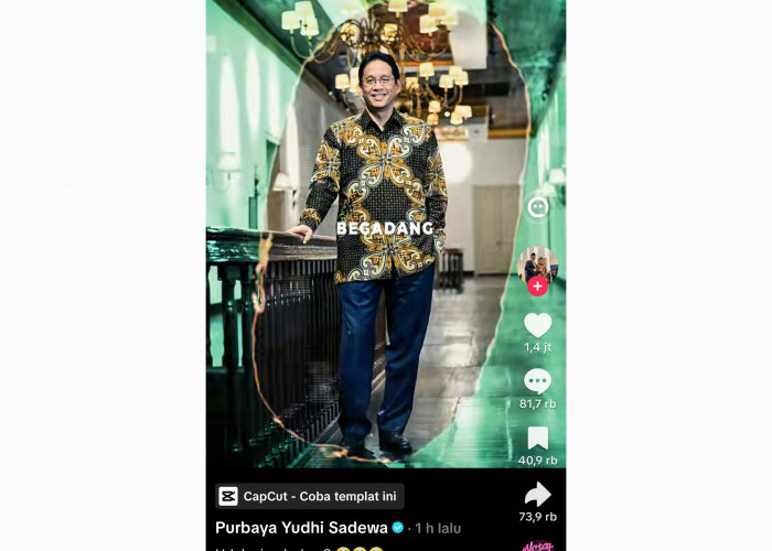 Dicopot dari Kursi Menkeu, Purbaya Yudhi Sadewa Unggah Video TikTok Bertuliskan “Udah Siap Belum?”