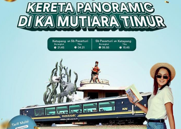 KA Mutiara Timur Panoramic: Pengalaman Mudik Lebaran 2025 dengan Pemandangan Menakjubkan