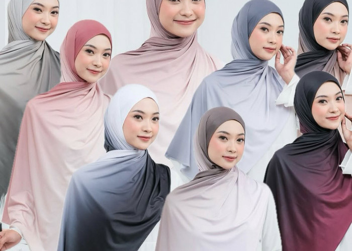 Tren Fashion Hijab Pashmina Kaos Semakin Digemari Kaum Perempuan