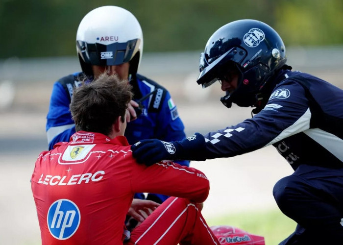 Charles Leclerc Crash di Monza, Bendera Merah Warnai GP Italia 2026