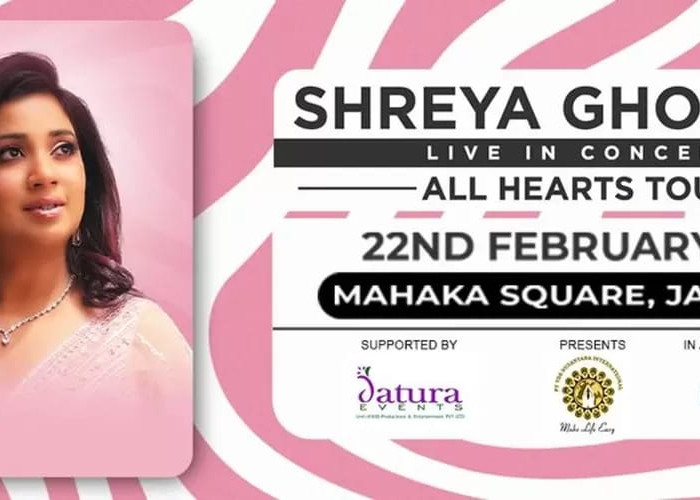 Siap-Siap Terhanyut dalam Melodi Bollywood! Shreya Ghoshal Akan Guncang Jakarta dengan Konser 