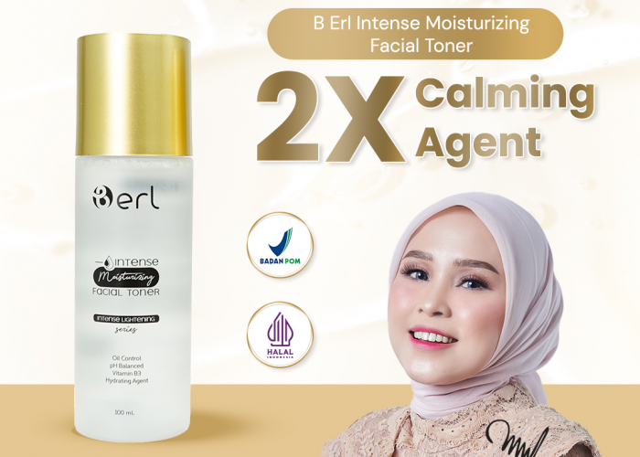 B ERL Intense Lightening Facial Toner, Pilihan Toner Harian untuk Kulit Lebih Cerah dan perawatan wajah sehari