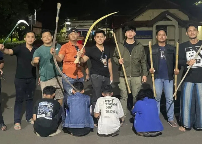 Alhamdulillah, Belasan Anggota Geng Motor di Serang Berhasil Ditangkap Polisi