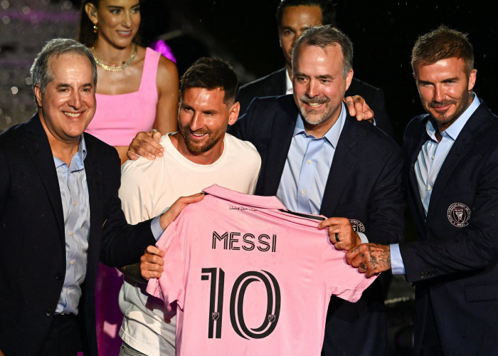 Meriah! Presentasi Lionel Messi di Inter Miami Dihadiri Banyak Bintang, Tonton Cuplikannya di Sini