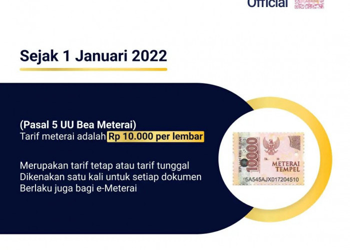 Penting, Ini Cara Mengetahui Keaslian Meterai Tempel untuk Pendaftaran CPNS 2024