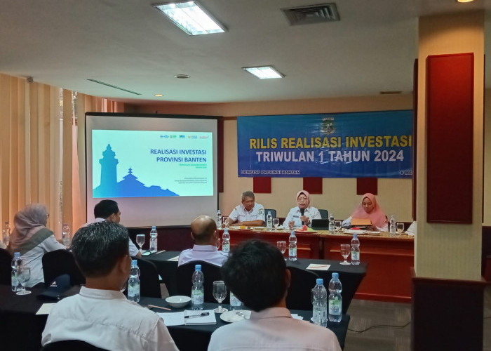 Perizinan Usaha Dipermudah, Capaian Investasi Banten Triwulan I 2024 Tembus Rp25,30 Triliun