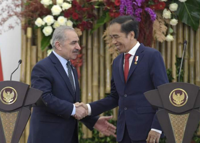 Bertemu PM Shtayyeh, Jokowi Dukung Terus Palestina Capai Kemerdekaan