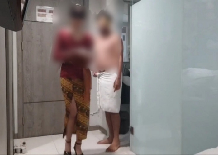 Polda Bali Pastikan Wanita Berkebaya Merah yang Mesum dengan Tamu Hotel bukan di Bali