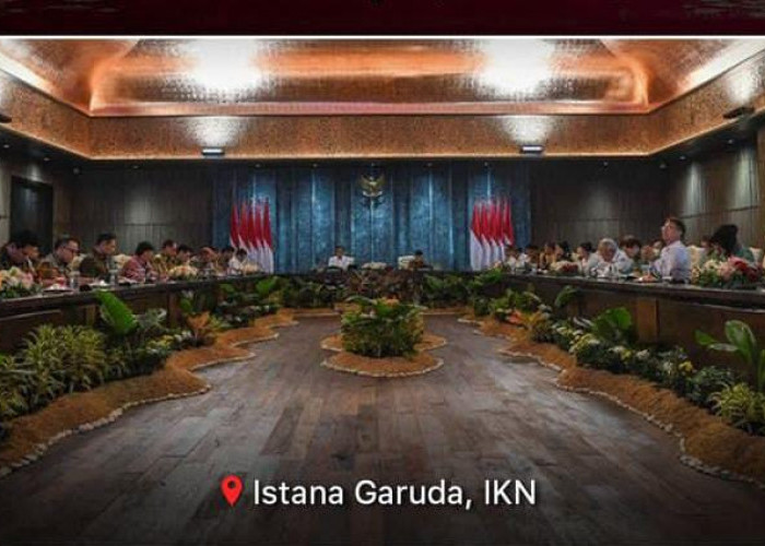 Istana Garuda di IKN Pertama Kalinya Diperlihatkan Pada Publik, Netizen Bandingkan dengan Istana Merdeka