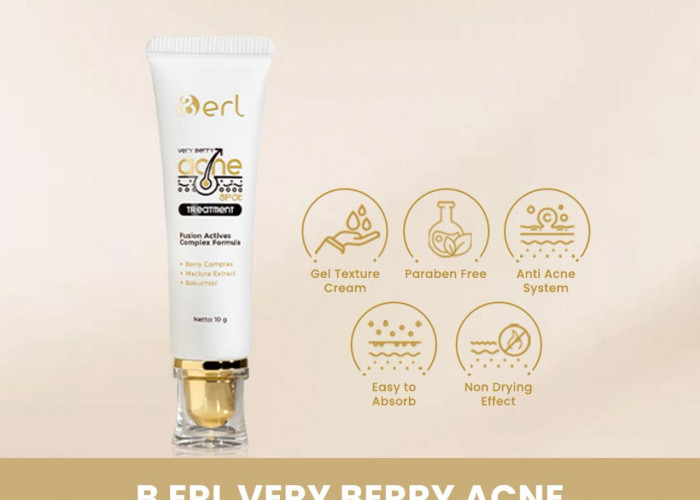 B Erl Very Berry Acne Spot Treatment, Solusi Perawatan Jerawat dengan Kandungan Buah Alami