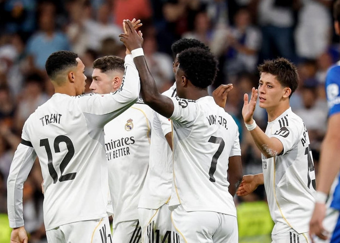 Mbappe dan Vinicius Bawa Madrid Tekuk Alaves 2-1, Jaga Asa Perburuan Gelar