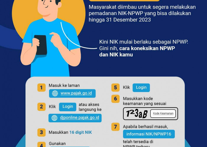 Cara Melakukan Validasi NIK Menjadi NPWP, Cukup Dengan 6 Langkah 