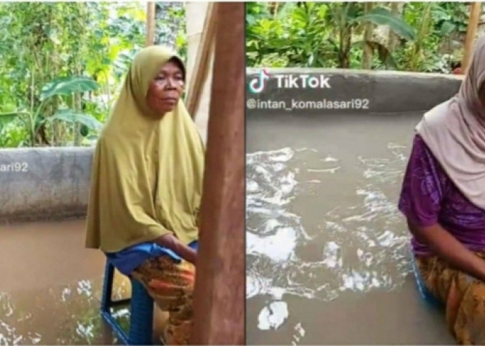 Pembuat Konten Nenek Mandi Lumpur di Tiktok Dipanggil Polisi, Ternyata Warga Lombok Tengah