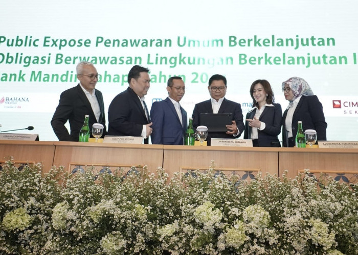 Komitmen Bangun Bisnis Berkelanjutan, Bank Mandiri Incar Rp5 Triliun dari Penerbitan Green Bond