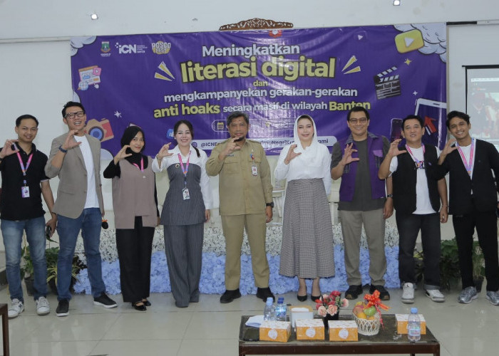 Bersama ICN, Pemprov Banten Tingkatkan Literasi Digital Masyarakat 