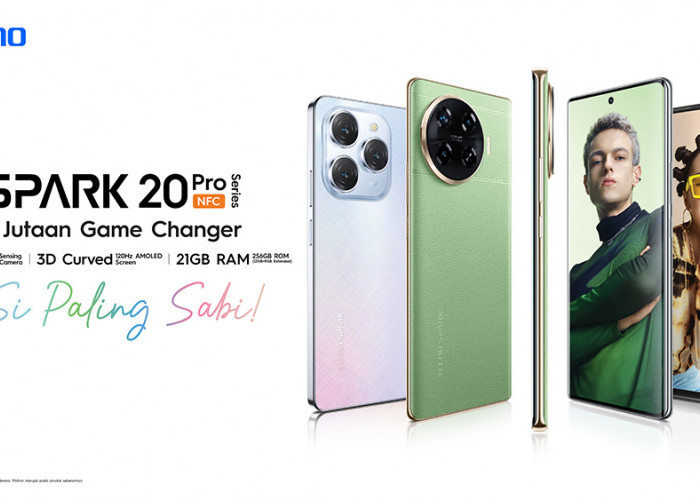2 Jutaan Game Changer, TECNO SPARK 20 Pro Series Si Paling Sabi Ajak Anak Muda Berkreasi