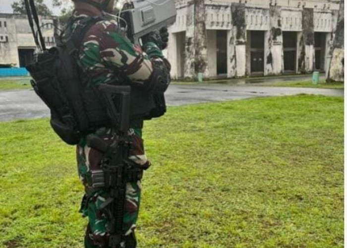 Personil Yonko 466 Kopasgat Lumpuhkan Drone Liar saat KTT G20 Bali 