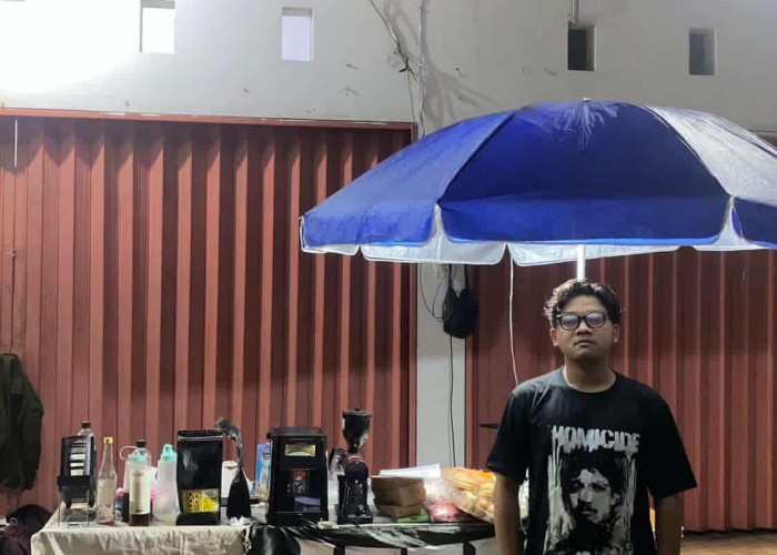 Mahasiswa UNPAM Serang Bangun SEPU KOPI, Warkop Favorit Anak Muda