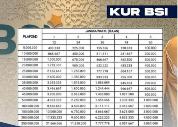 BSI Kucurkan Rp17 Triliun untuk KUR Syariah Tahun 2025, Begini Syarat Pengajuannya